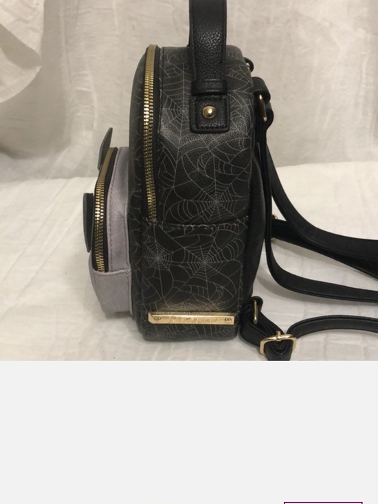 Betsey Johnson Cat Mini Backpack With Floral Lined Interior NWOT main image 8